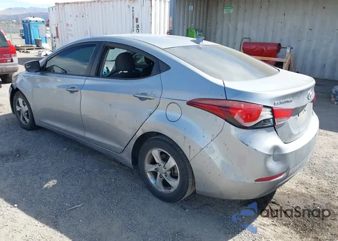 2015 Hyundai Elantra Se z USA, uszkodzony, nr VIN 5NPDH4AEXFH561443